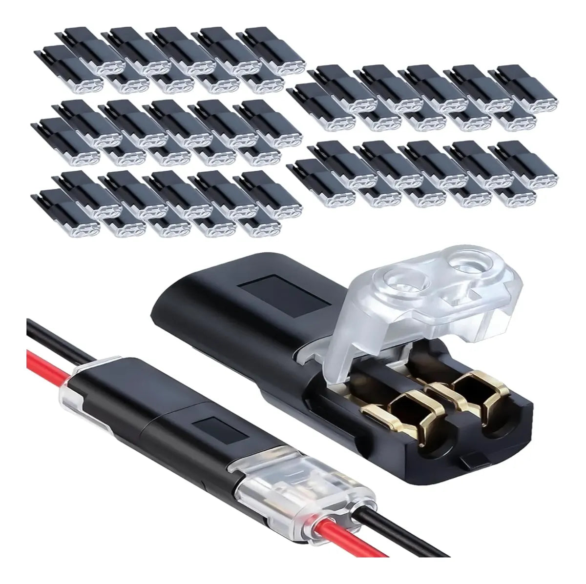 Conector de Cables 20 Piezas - Une Cables Sin Pelar ni Soldar