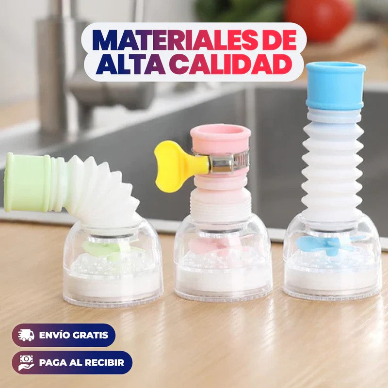 Filtro Purificador de Grifo - Limpieza Multi Etapa - Agua Más Segura desde el Primer Uso 2x1