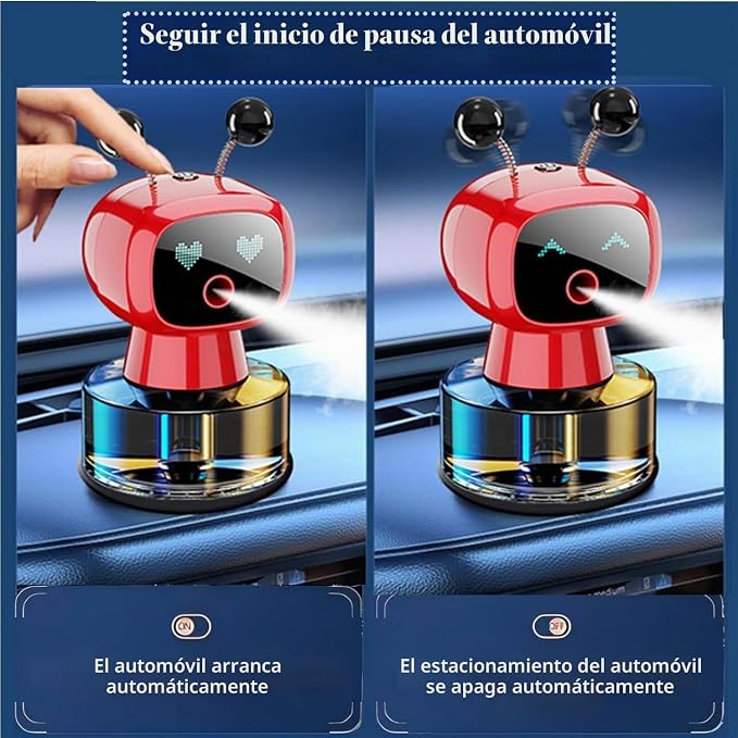 RoboAir - Elimina los malos olores de tu auto al instante
