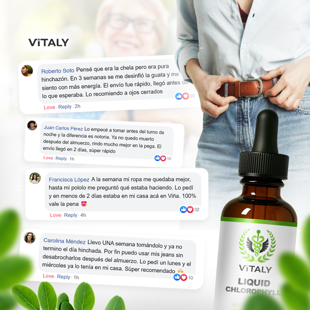 Clorofila Líquida Benevolent 2x1 – Más Energía y Digestión