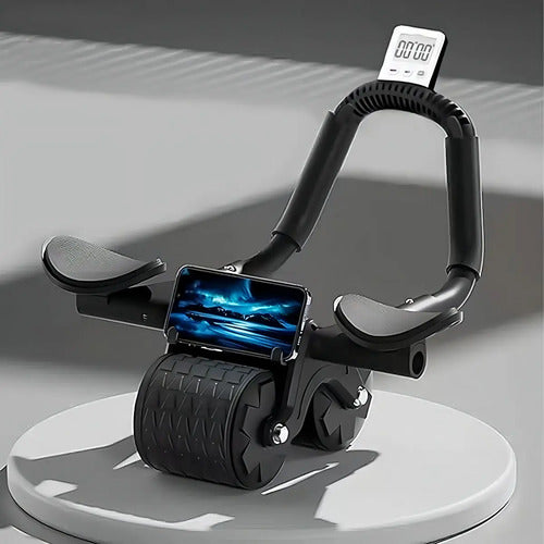 Rodillo Abdominal Rebote Automático - Abdomen Firme en Casa