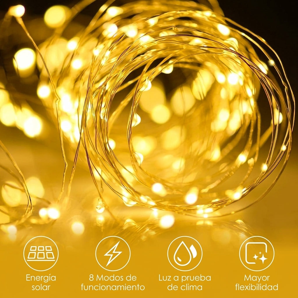 LuzSolar Pro - Ilumina tu jardín sin enchufes ni factura