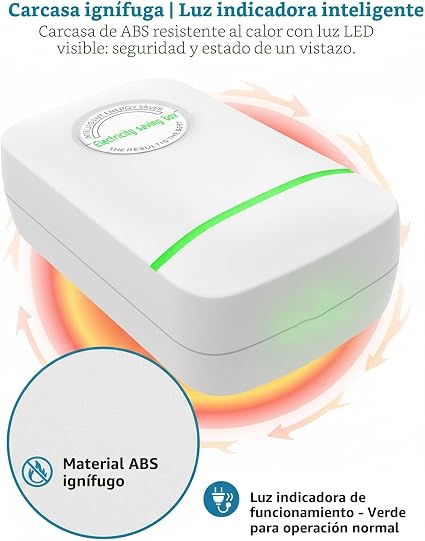 Ahorrador de Energía 2x1 - Cuida el Consumo de Luz de tu Casa
