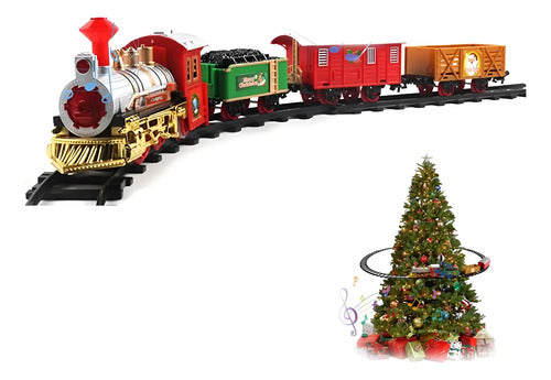 Tren Navideño - La Magia de la Navidad Alrededor de tu Árbol