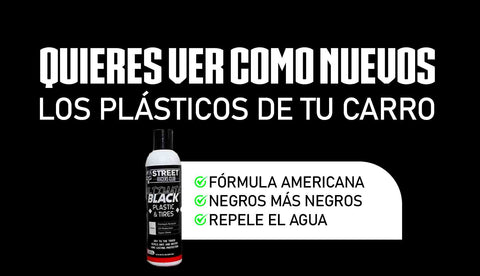 Restaurador de Plásticos y Partes Negras – Renueva el Color al Instante – Tu Auto Como Nuevo en Minutos