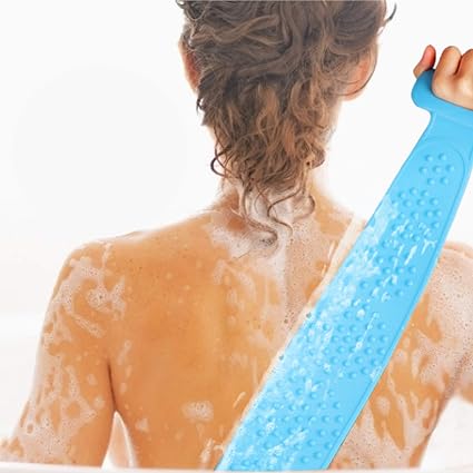 Cepillo Corporal de Silicona 2x1 – Exfolia y Alcanza Toda tu Espalda