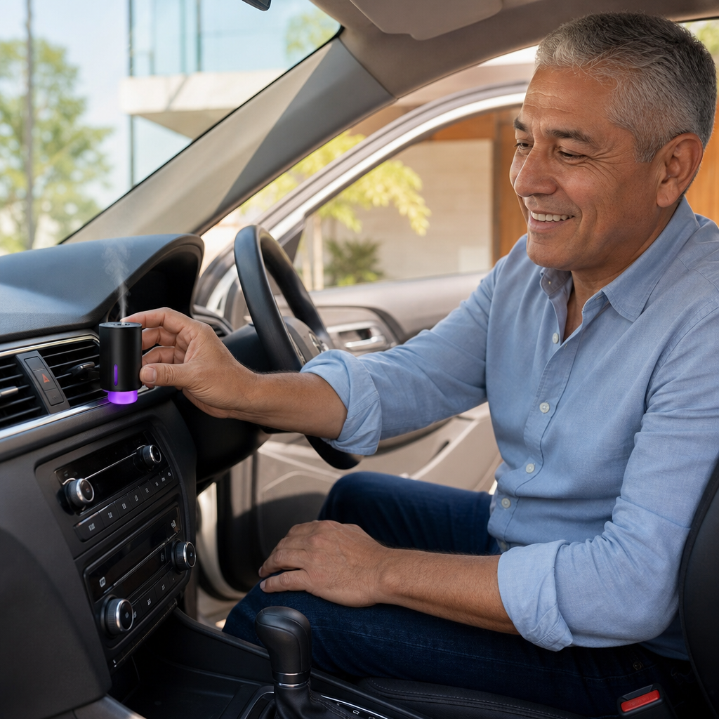 Difusor Inteligente de Auto - Tu Carro Huele a Nuevo