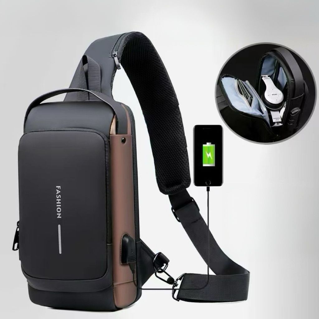 Bolso Antirrobo 2x1 – Carga y Organización – Protege tus cosas y te mantiene conectado todo el día