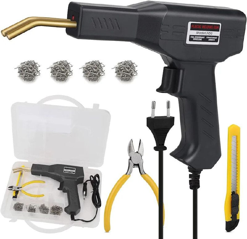 Kit Soldadora de Plástico - Repare Parachoques y Piezas Rotas