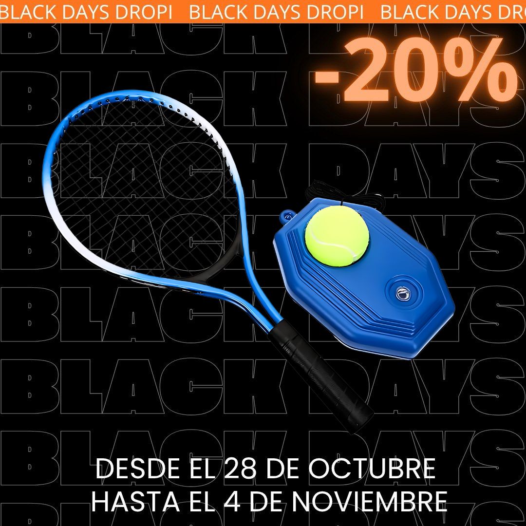 Kit Tenis CasaTaref - Entrena Solo en Tu Patio, Sin Compañero