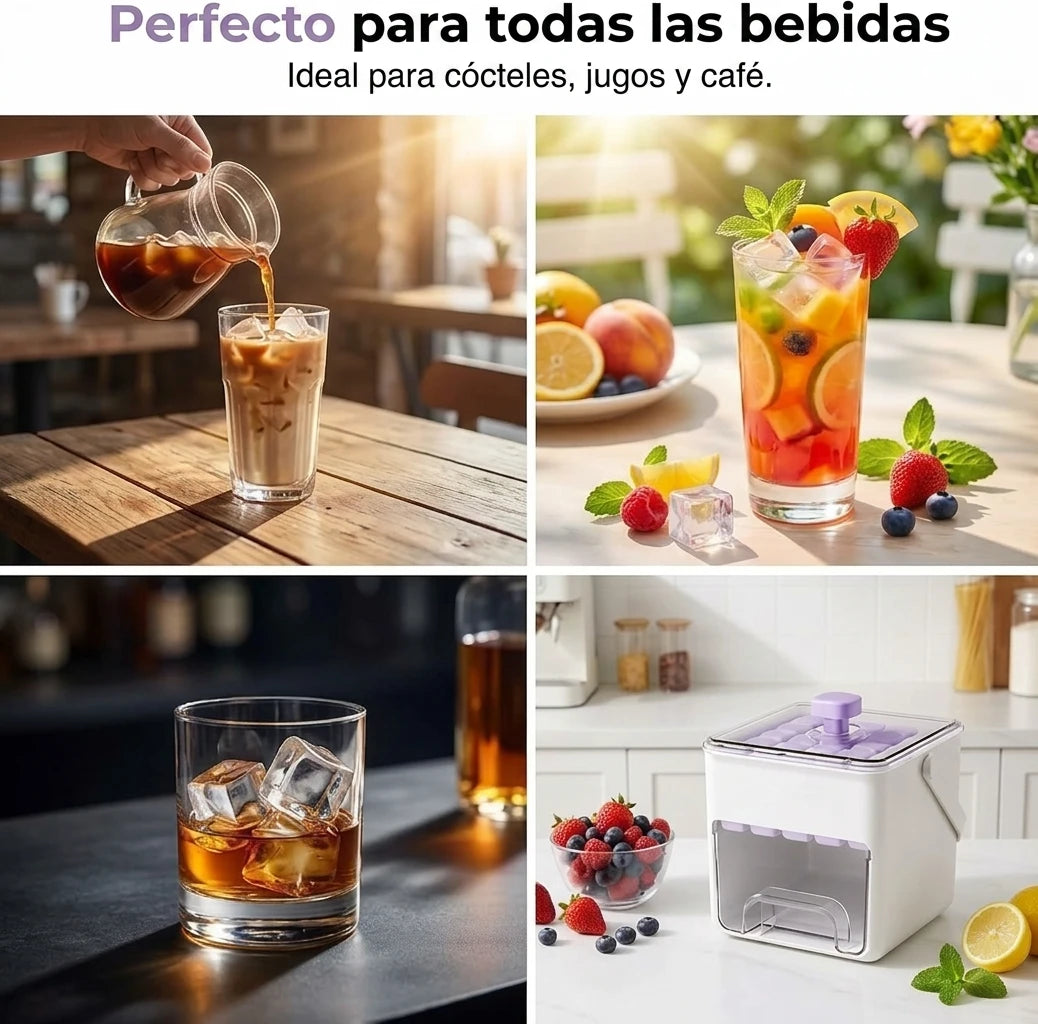 Bandeja Hielo CasaTaref - Hielo Limpio y Listo Todo el Día