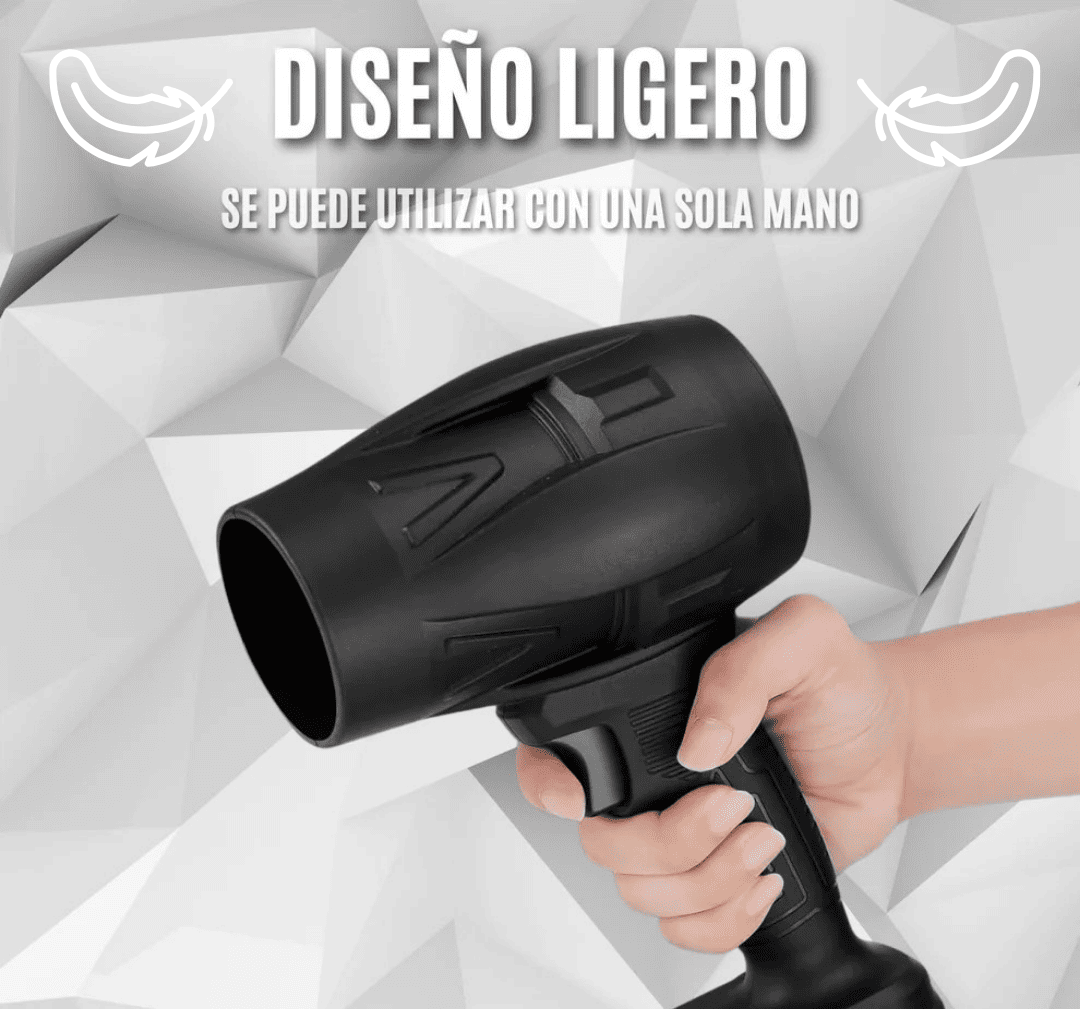 TurboSoplador PRO - Seca, limpia y desaloja polvo