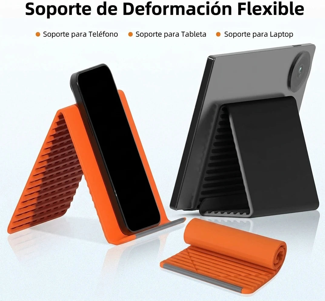 Soporte de Silicona Flexible - Sujeta Tu Celular Donde Sea