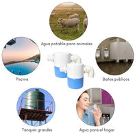 Válvula Automática de Nivel - Corte Inteligente - Tanque Seguro en Minutos