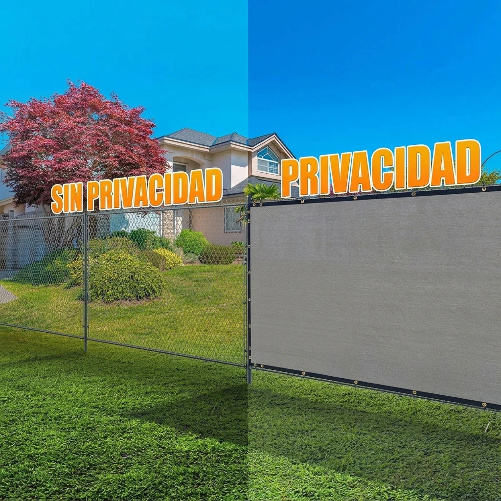 Malla de Sombra 3x4 m - Tu Patio Fresco y Sin Miradas