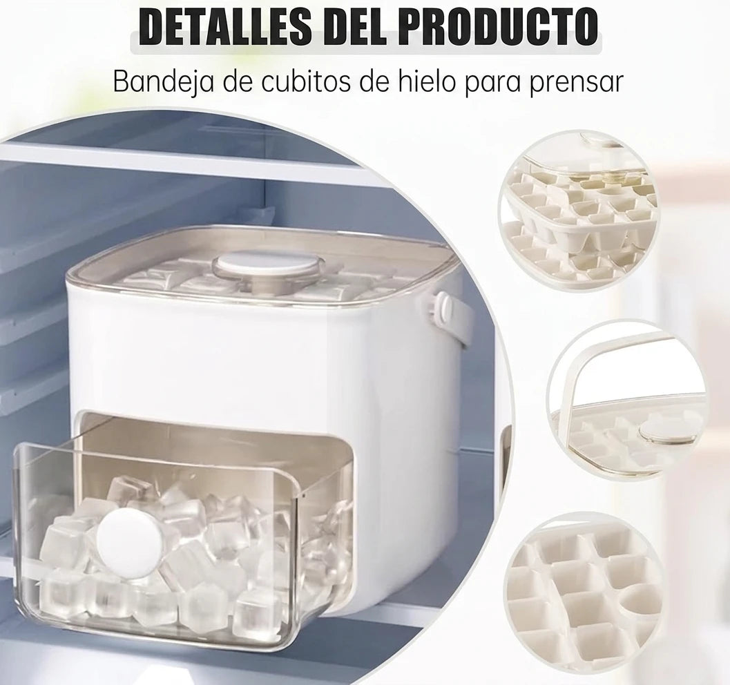 Bandeja Hielo CasaTaref - Hielo Limpio y Listo Todo el Día