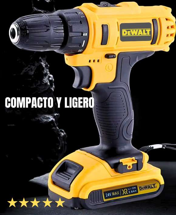 Taladro Profesional 48V – Trabajo Sin Cables – Potencia Real Desde el Primer Uso