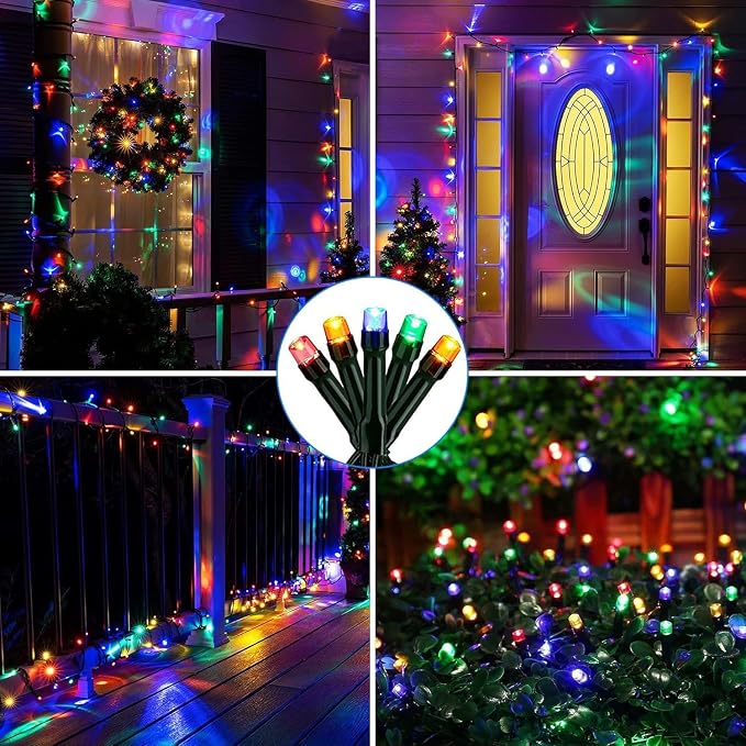 SolFiesta - 17 Metros de Luz Multicolor que Encienden Solas
