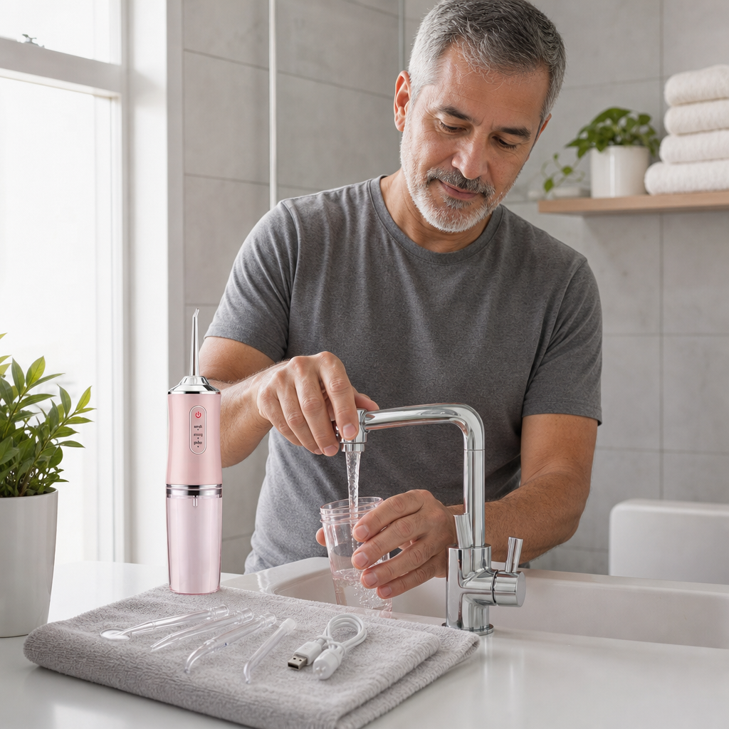 Irrigador Dental CasaTaref - Limpieza Profunda en 60 Segundos