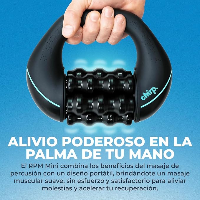 Rodillo Masajeador 360° - Alivio Profundo en 10 Minutos