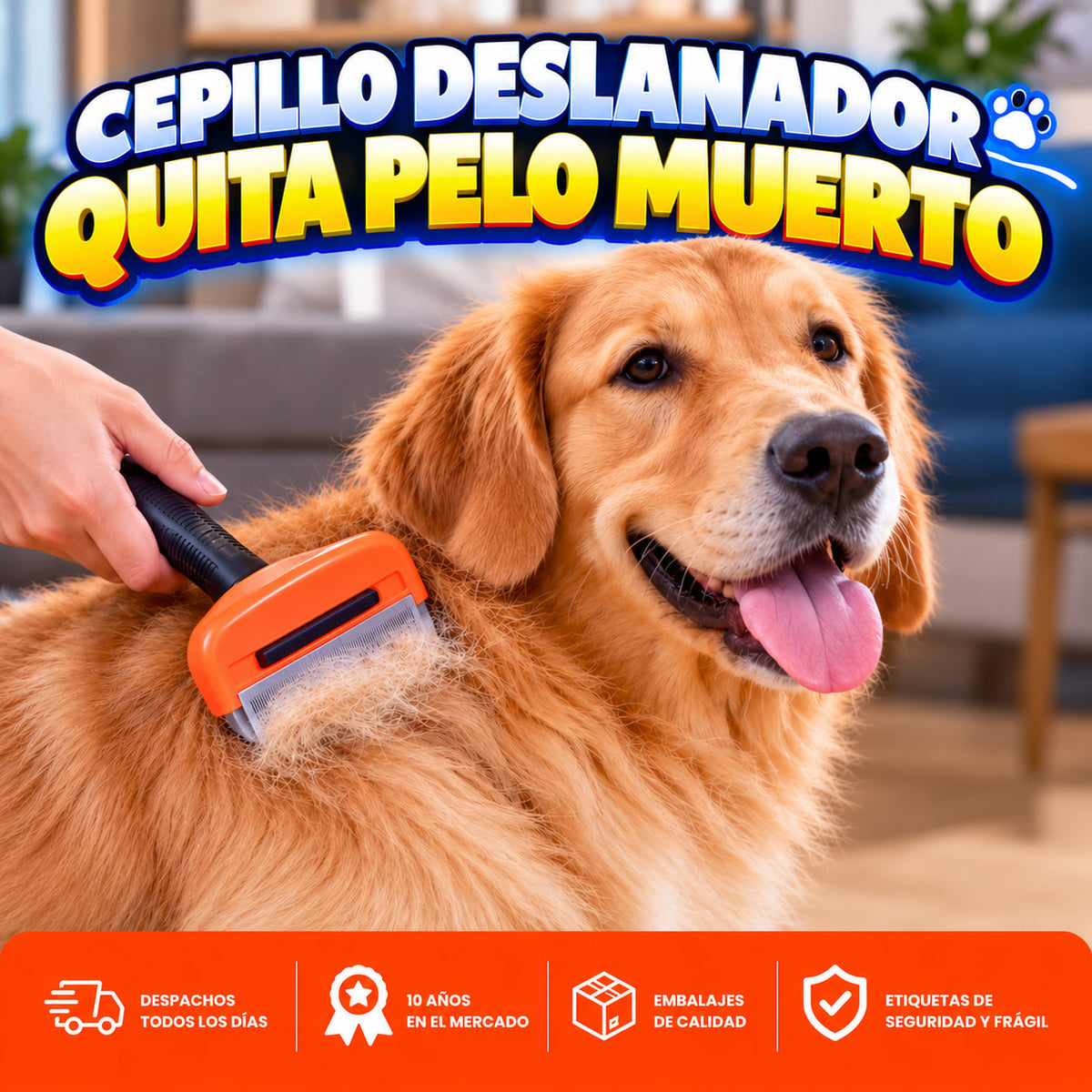 Cepillo Deslanador - El Regalo de Navidad que tu Perro Espera