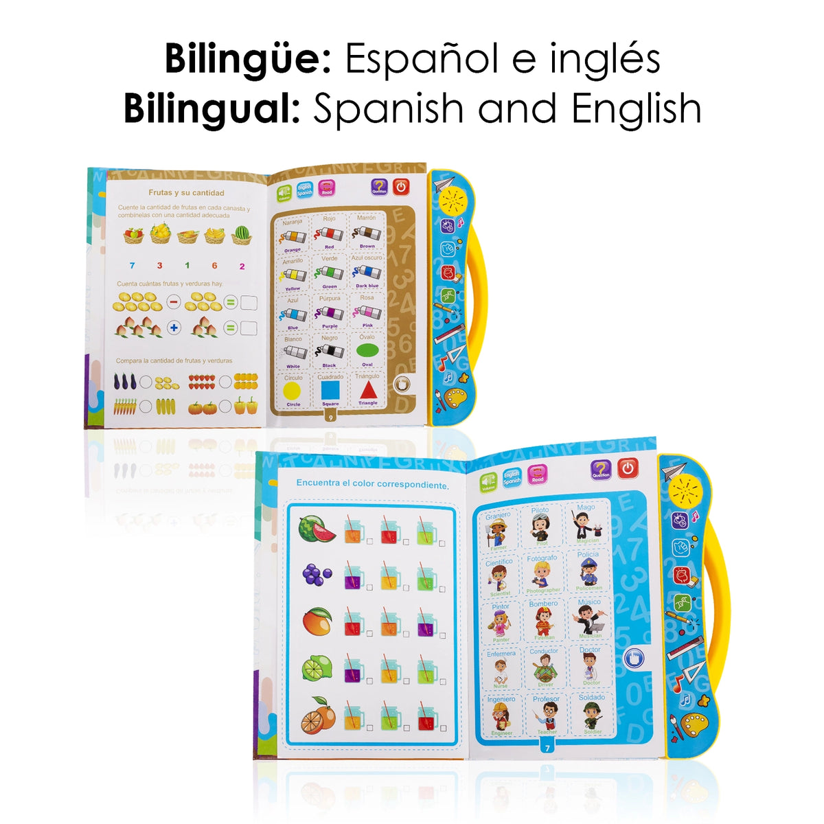 Libro de Estudio Interactivo - Regalo de Navidad que Enseña Jugando