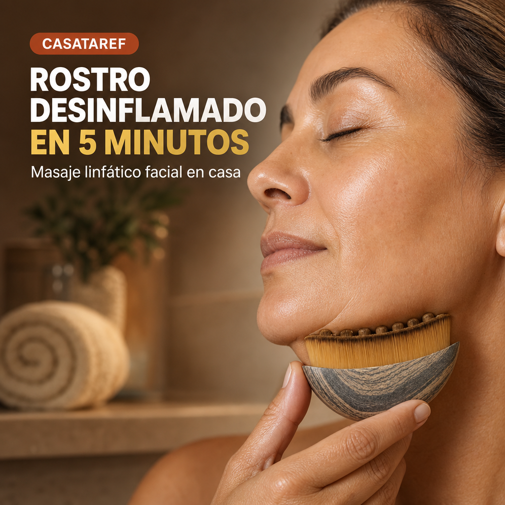 Cepillo Linfático Facial - Rostro Desinflamado y Definido
