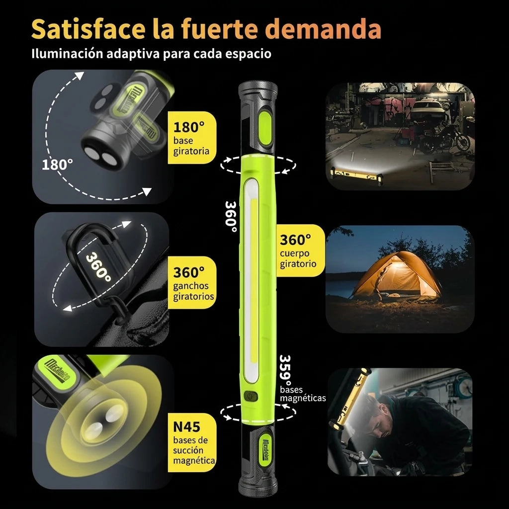 Lámpara LED Automotriz - Ilumina Tu Motor Sin Usar Las Manos