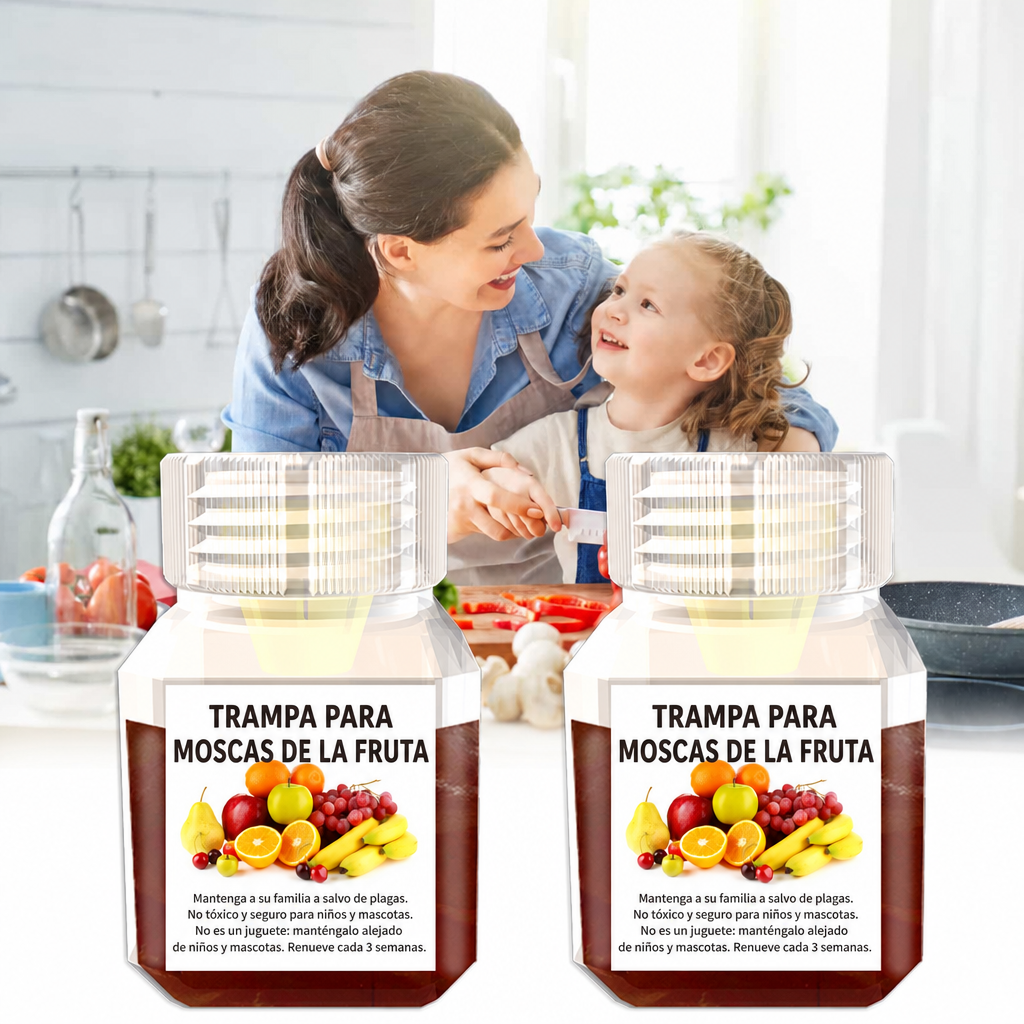 Trampa Anti-Moscas CasaTaref - Cocina Libre de Mosquitas