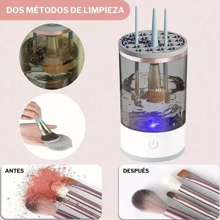 Limpiador Eléctrico de Brochas – Limpieza Automática – Brochas limpias en minutos sin esfuerzo