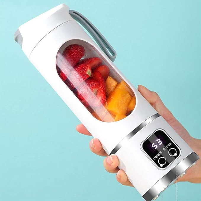 Licuadora Portátil USB – Batidos en 1 Minuto – Energía Saludable Diaria
