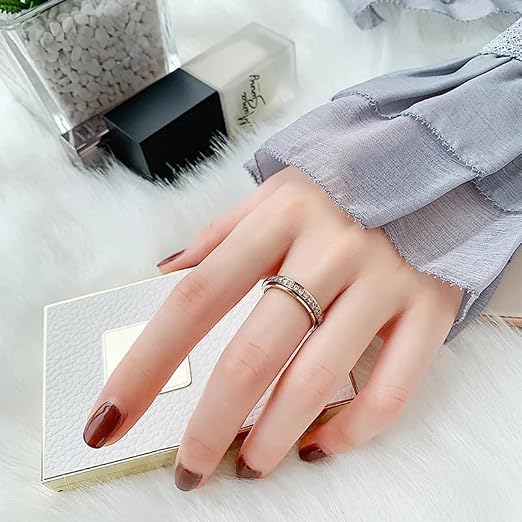Anillo Antiestrés Giratorio 2x1 – Calma los Nervios con un Giro