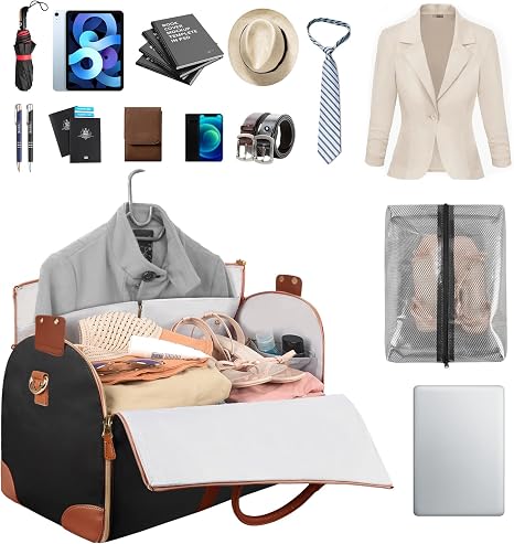 Bolsa de Viaje Cuerina CasaTaref - Viaja Elegante y Ligero