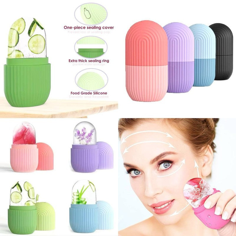 Masajeador de Hielo Facial 2x1 - Desinflama tu Rostro en Casa