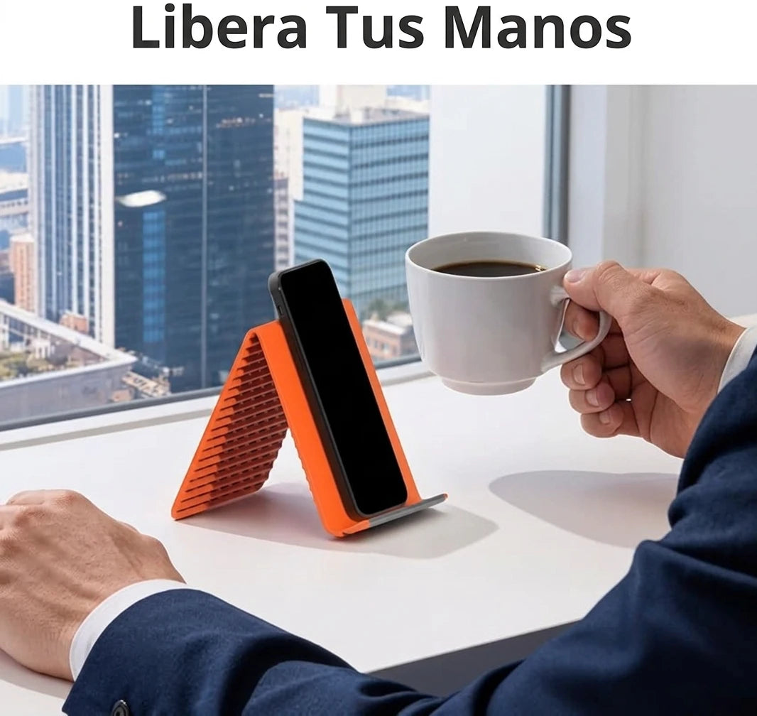 Soporte de Silicona Flexible - Sujeta Tu Celular Donde Sea