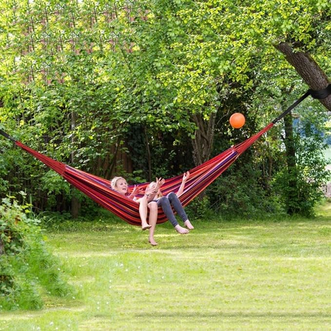 Hamaca Colgante 2x1 – Tu Rincón de Relax en Patio o Camping