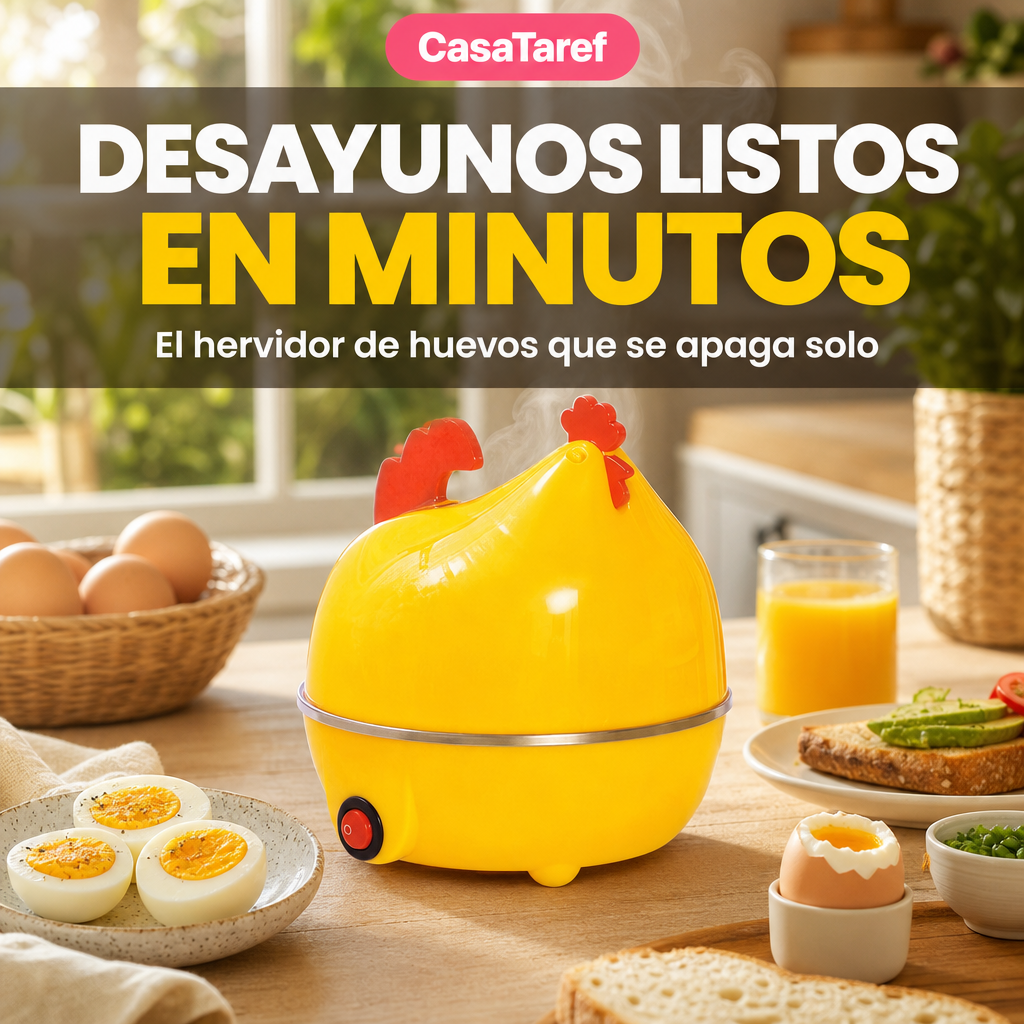 Hervidor de Huevos Eléctrico – Desayunos Perfectos en Minutos