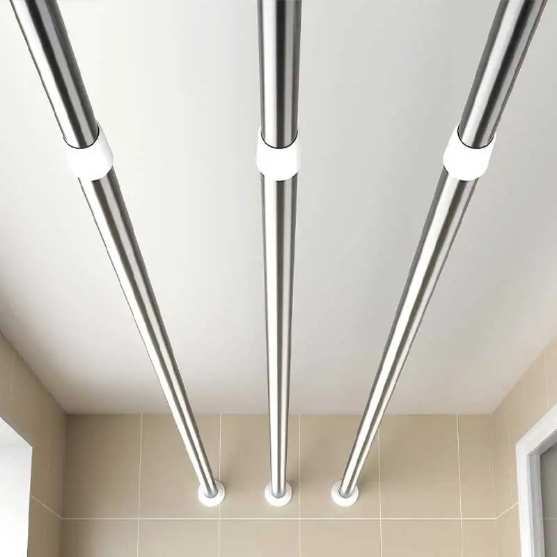 Tubo Expandible 45% OFF - Cuelga Ropa y Cortinas Sin Taladro