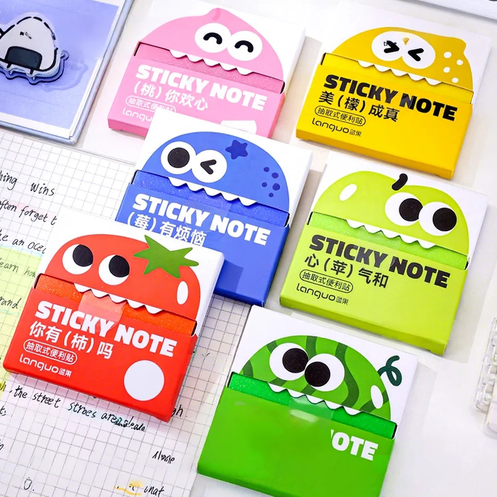 Notas Adhesivas Kawaii - 480 Hojas que No Tapan tu Texto