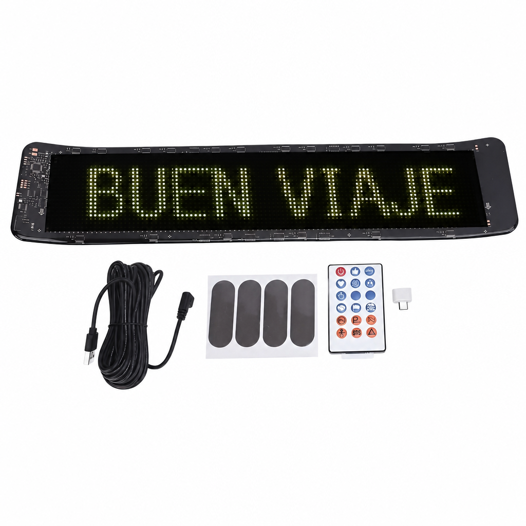 Panel LED Flexible - Ponle Ojos y Mensajes a tu Auto