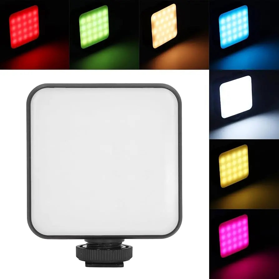 Luz LED RGB de Pinza - Luce Bien en Cada Foto y Videollamada