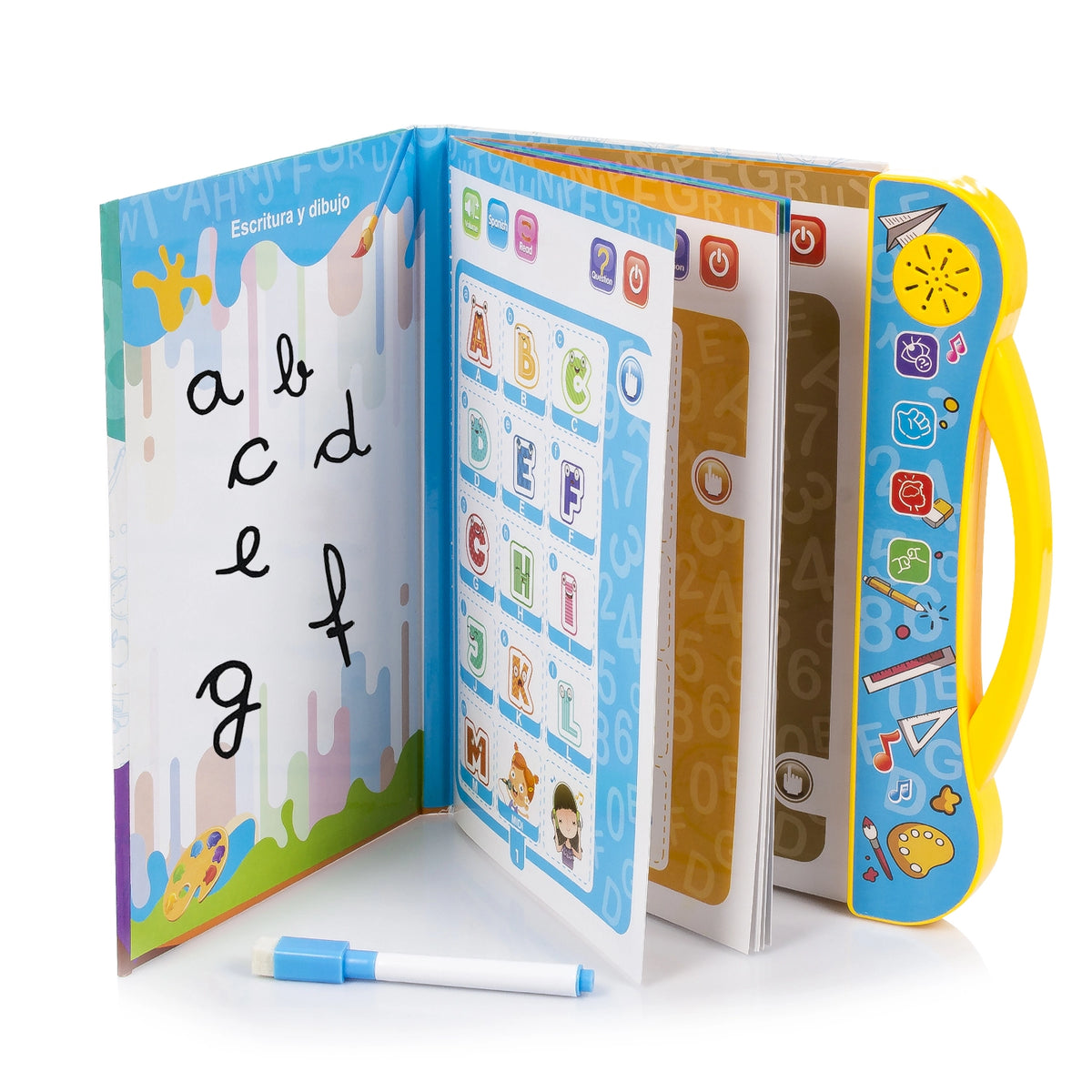 Libro de Estudio Interactivo - Regalo de Navidad que Enseña Jugando