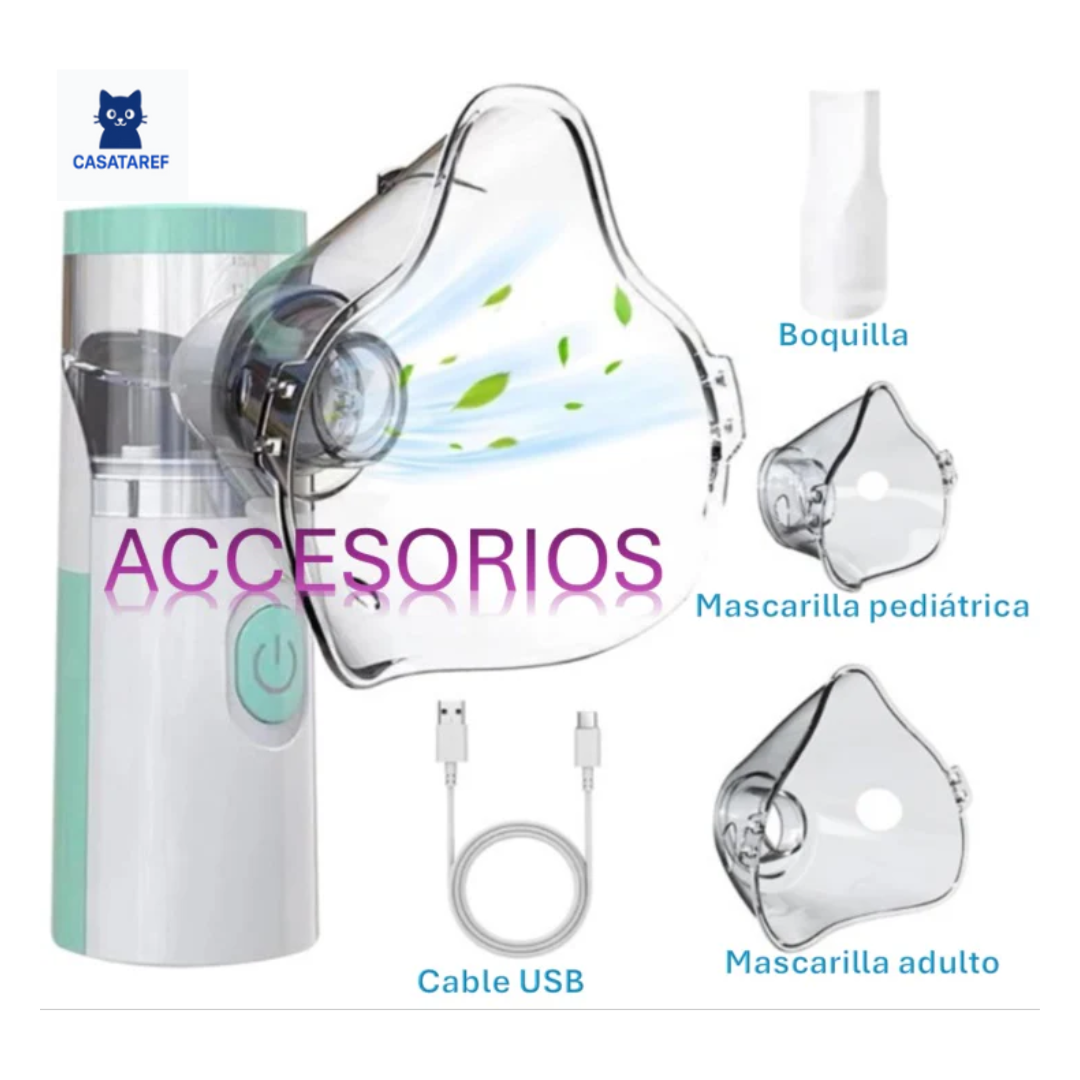 Nebulizador Portátil Infantil 2x1
