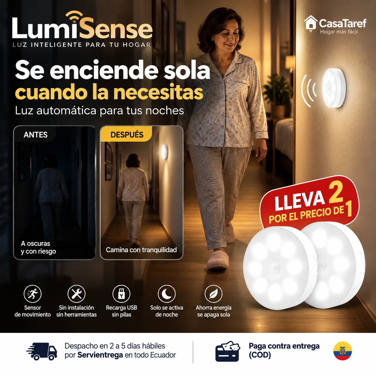 LumiSense – Ilumina tu hogar sin tocar un interruptor