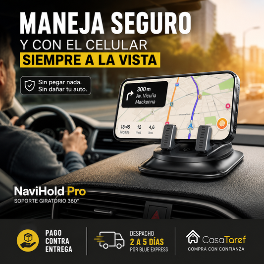 NaviHold Pro - Maneja Seguro y con el Celular Siempre a la Vista