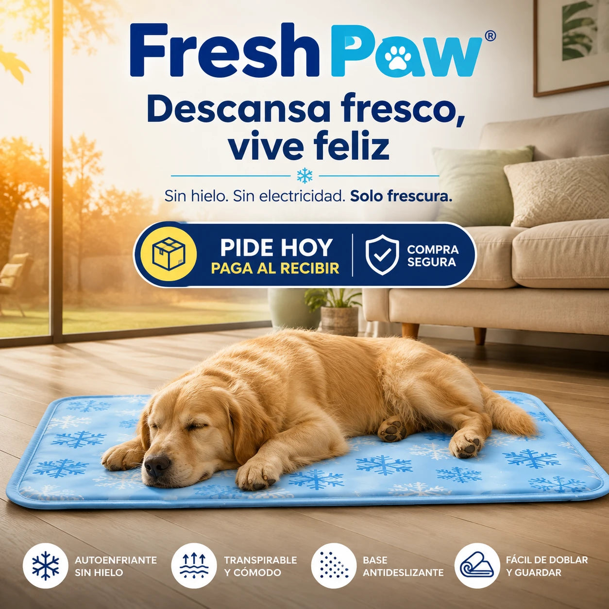FreshPaw - El Tapete que Mantiene Fresca a tu Mascota