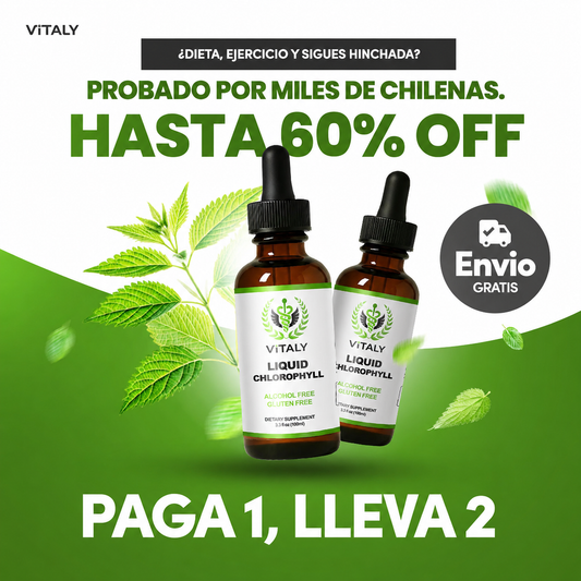 Clorofila Líquida Benevolent 2x1 – Más Energía y Digestión