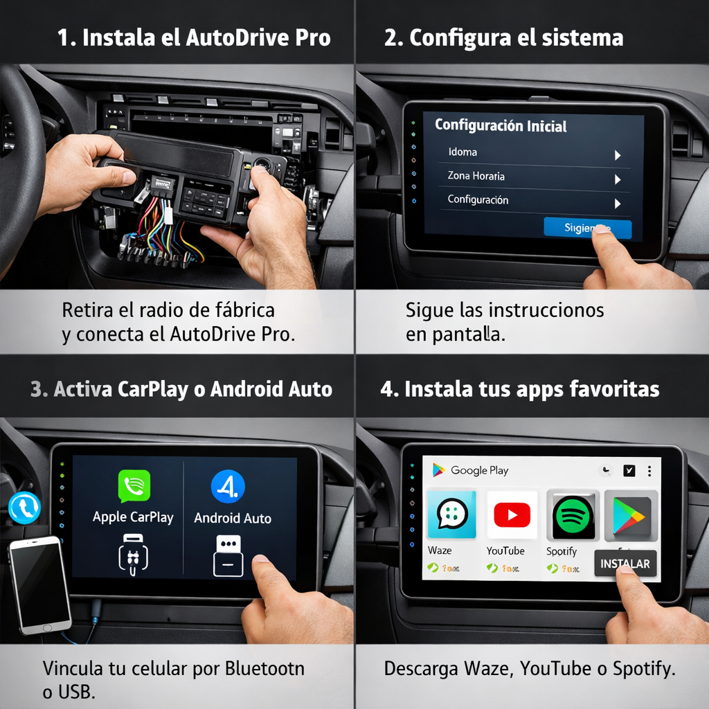 AutoDrive Pro – Convierte tu auto en un vehículo inteligente en minutos
