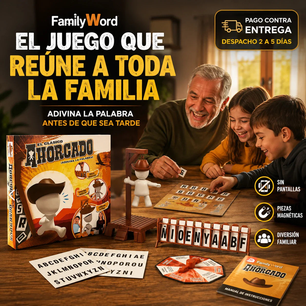 FamilyWord - El Juego Que Reúne a Toda la Familia