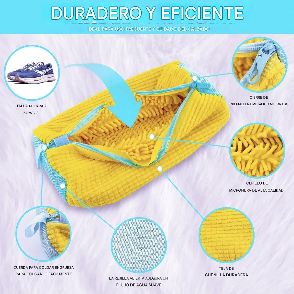 (2x1 ) ZapClean Pro - Lava tus Zapatillas sin Dañarlas